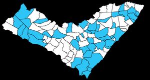 Mapa de atuação do Grupo Produtiva em Alagoas e Nordeste