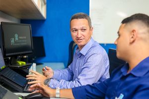 Ambiente moderno de suporte tecnológico